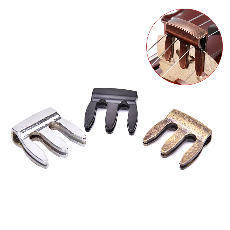 Металл скрипка немой глушитель цинковый сплав подарки струнный инструмент