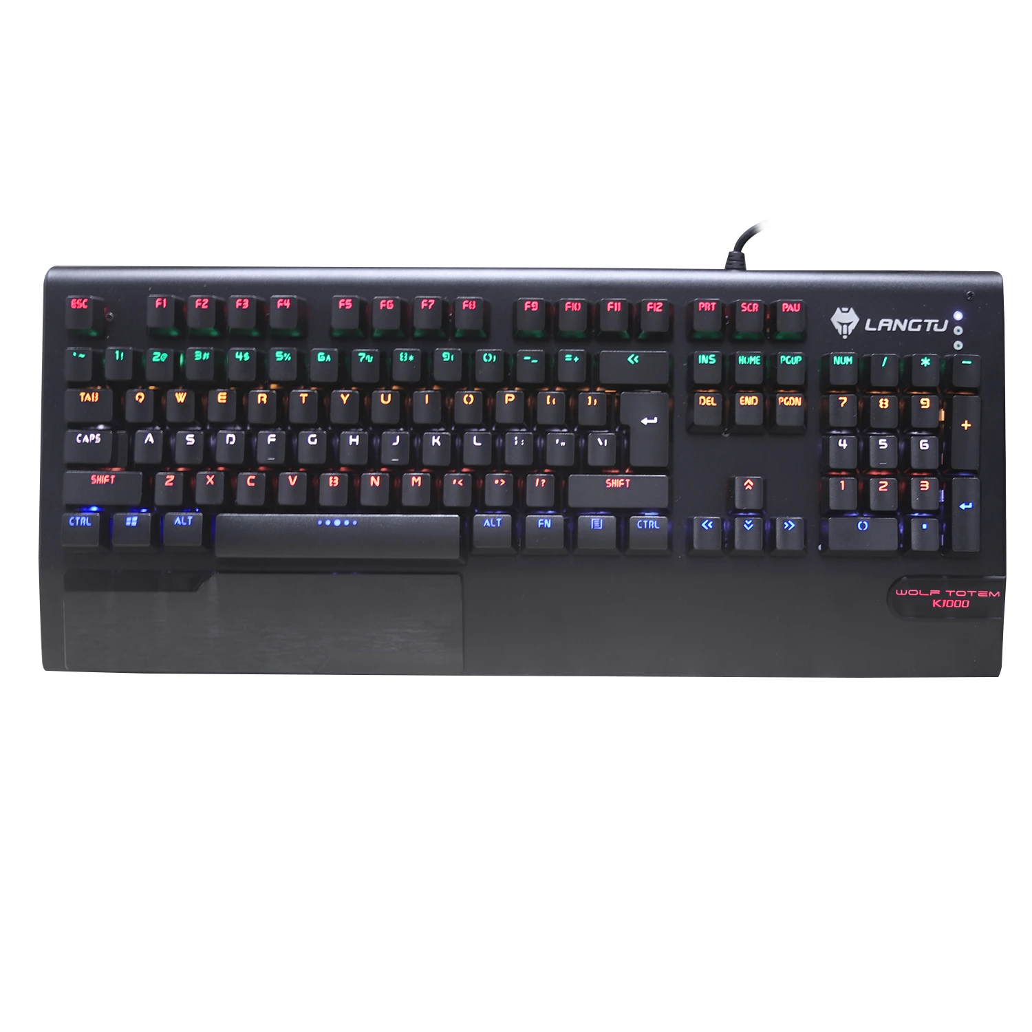 

CHYI 104 Keys Mechanical Keyboard Wired English Layout Gaming for Desktop Laptop Tablet