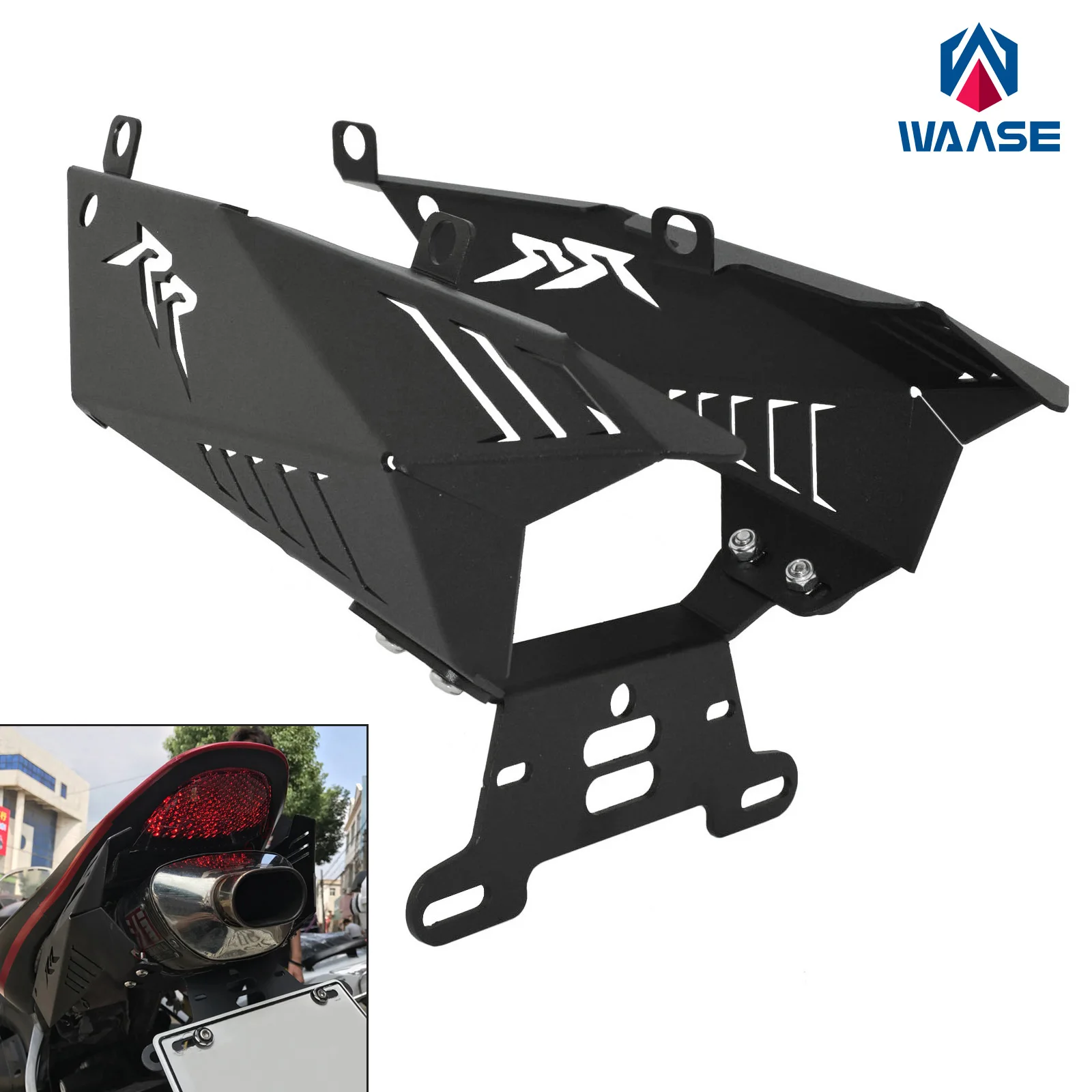 Waase держатель номерного знака мотоцикла для Honda CBR600RR CBR 600 RR 2007 2008 2009 2010 2012|Номерной