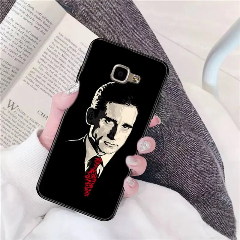 YNDFCNB The office tv show What She Said black Phone Case for Samsung A50 A70 A40 A6 A8 Plus A7 A20 A30 S7 S8 S9 S10 S20 Plus images - 6