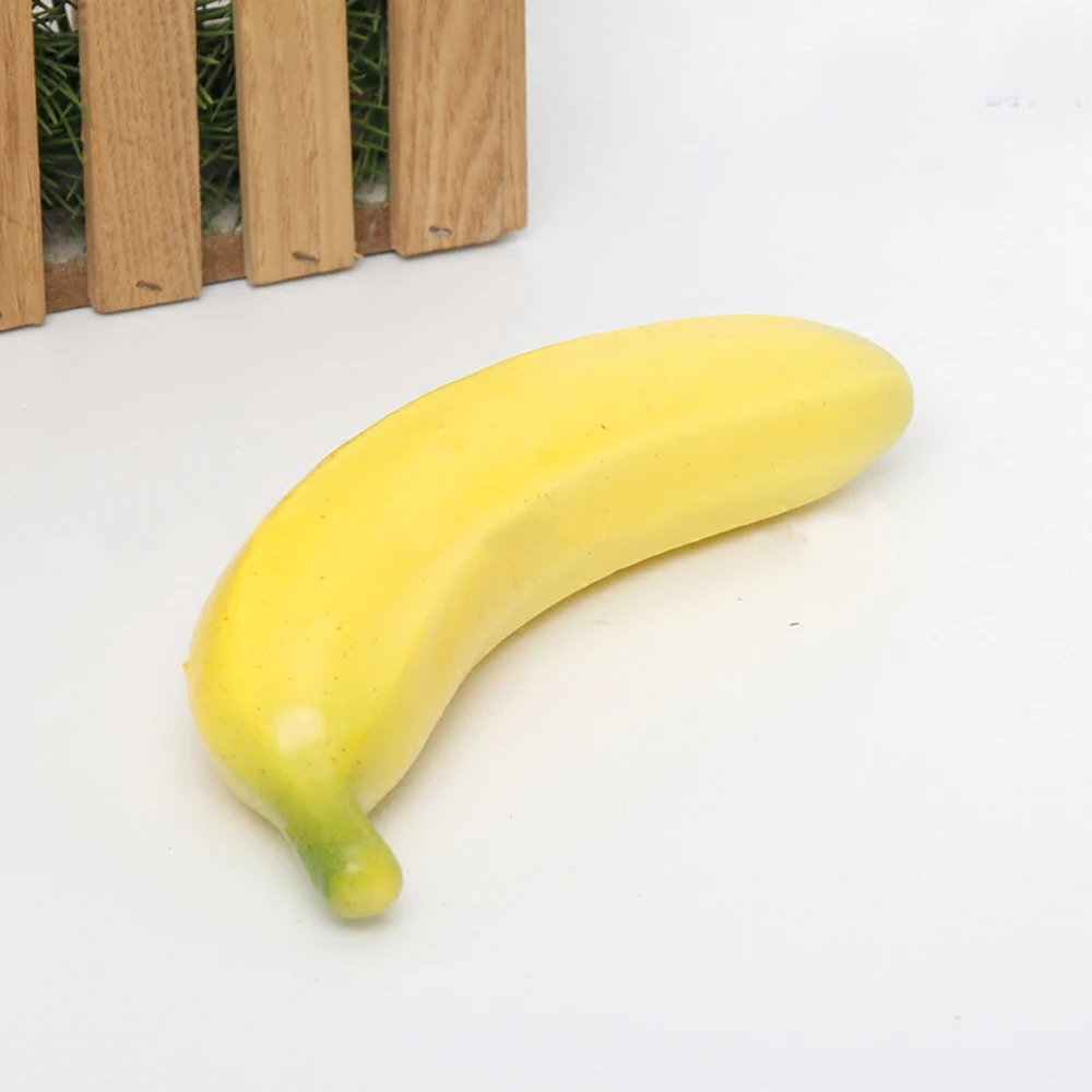 Искусственные пластиковые фрукты длиной 20 см искусственные бананы 5 шт. | Дом и