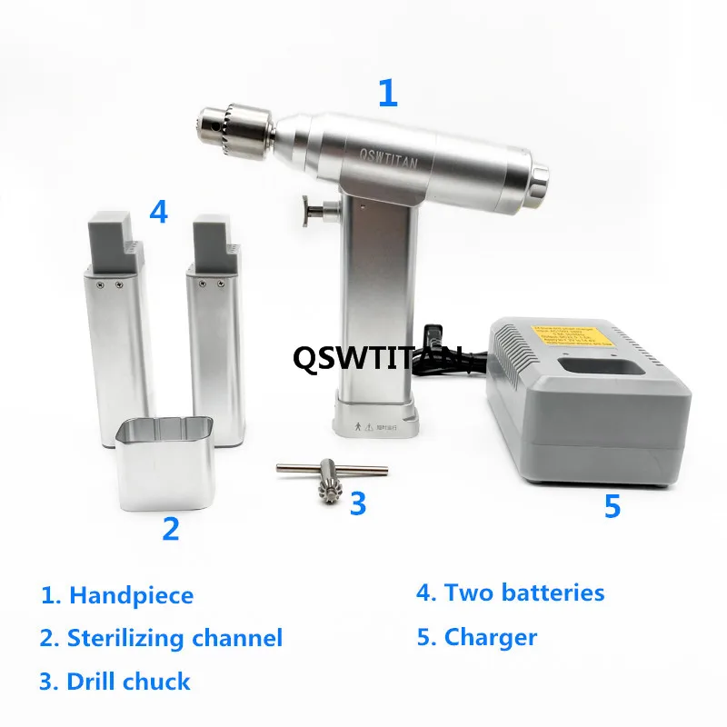 Taladro de hueso ortop&eacute;dico, taladro el&eacute;ctrico de hueso para trauma, instrumentos quir&uacute;rgicos-3