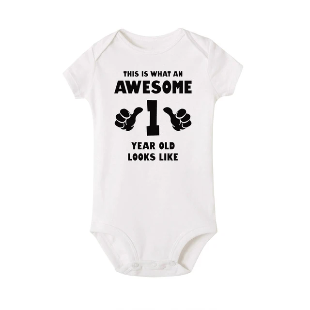 Комбинезон детский с коротким рукавом на 1 год | Детская одежда и обувь