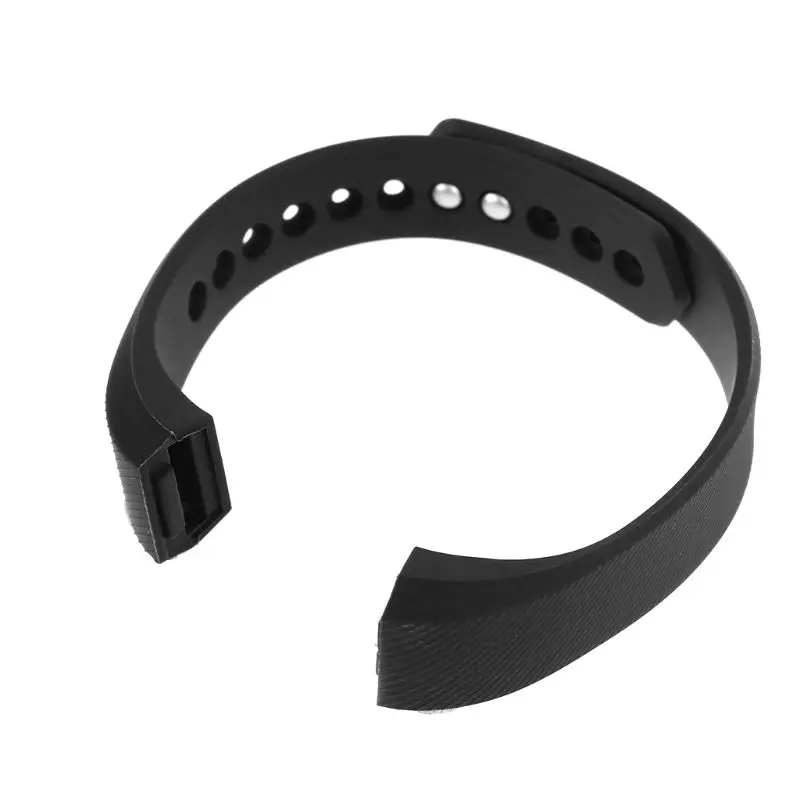 

Silicone Watchband Buckle Strap Replacement For ID 115 Smart Watch Bracelet X7JB