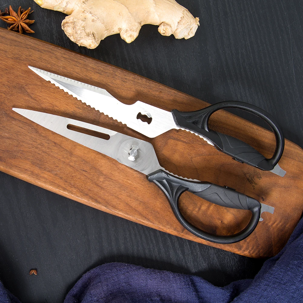 

Removable Kitchen Scissors Cutter Cook Tool Multifunctional Poultry Kitchen Chicken Bone Scissor Shear Cut Bottle Opener
