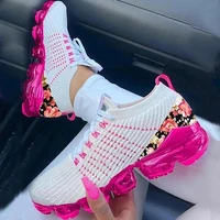 women sneaker sock shoes summer breathable platform casual fashion sport shoes lace up 2021 female girl shoes plus size