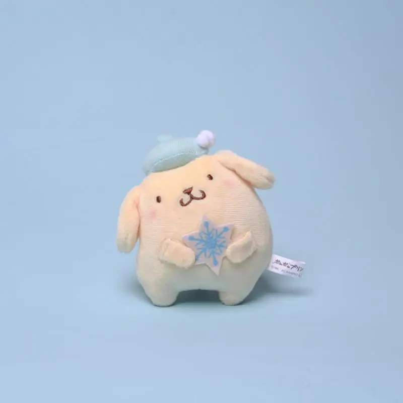 10 см милая плюшевая игрушка Sanrio торт Снежинка Собака пурин собака подвеска