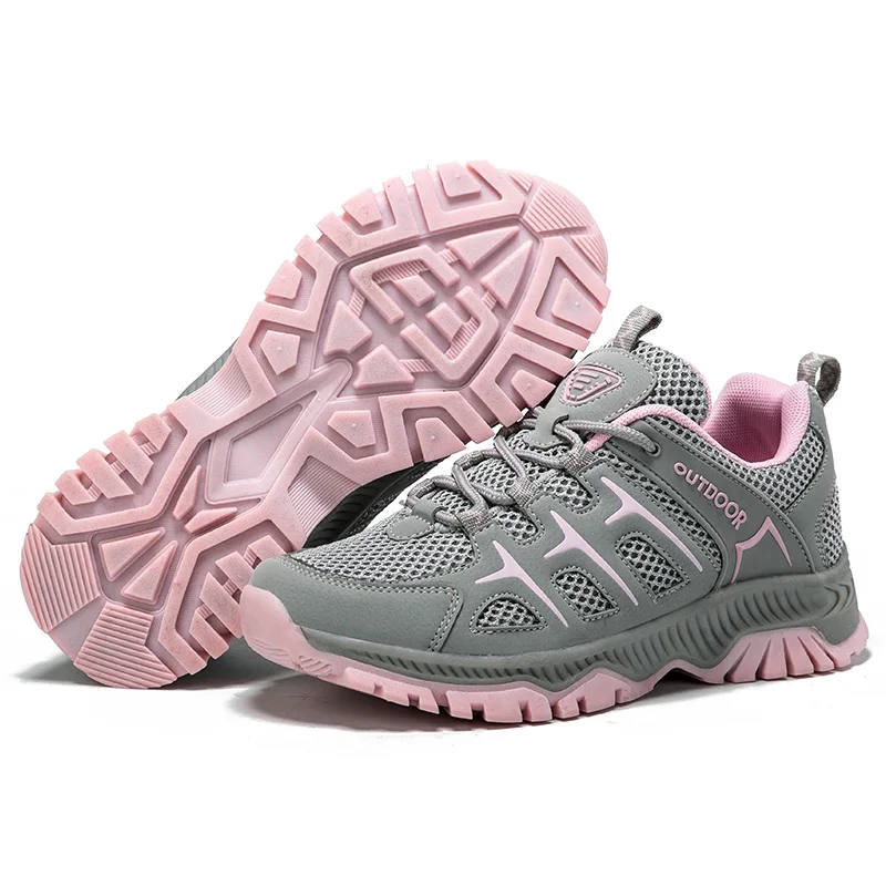 

Summer Women Men Breathable Mesh Outdoor Casual Shoes Unisex Upstream Beach Shoes Sneakers Mountaineer Aqua Shoes for Couple