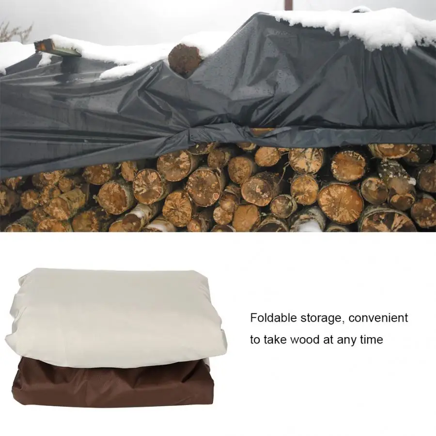 Чехол для дров водостойкий износостойкий складной 420D | Дом и сад