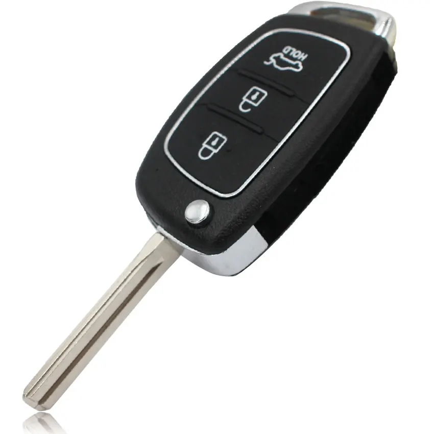 2 + 1 кнопка 3 кнопки складной откидной дистанционный ключ корпус брелок для Hyundai i10