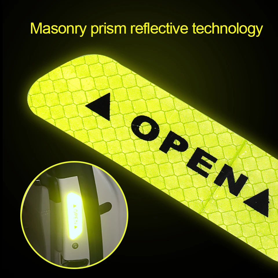 Новинка автомобильный Безопасность Предупреждение Светоотражающие Стикеры для