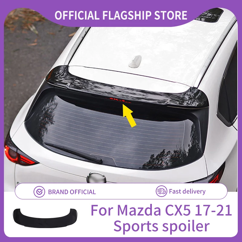 Совместим с задними крыльями MazdaCX5 Sport 17-21 CX-5 модификация задних крыльев оригинального автомобильного типа крыло с постоянным давлением ветра JDM