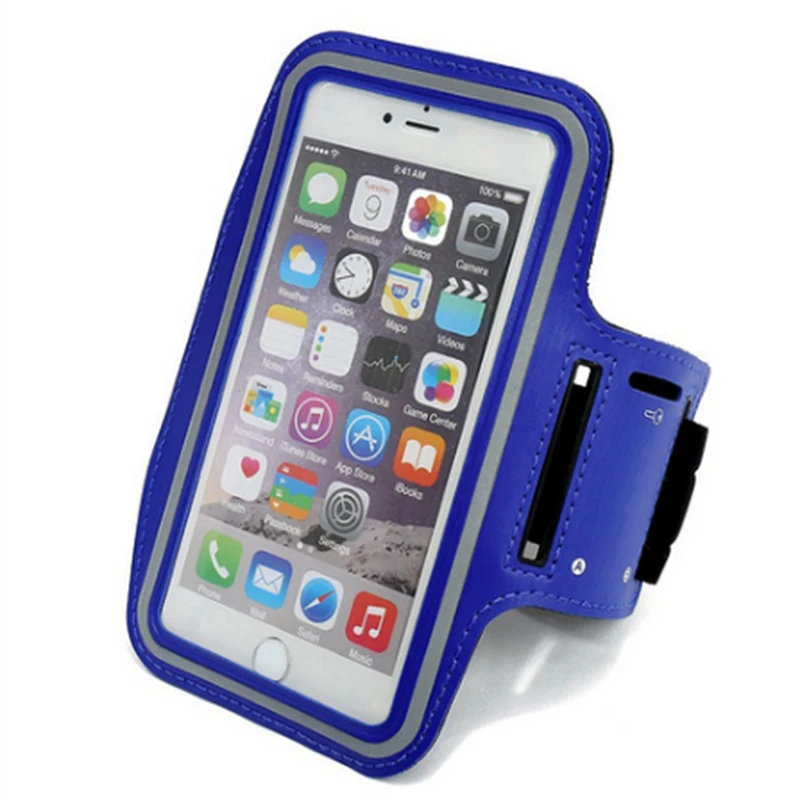 

Универсальные цветные водонепроницаемые сумки для iPhone 8, 5, 6, 6s, 7 Plus с диагональю 5,5 дюйма, спортивные сумки для бега