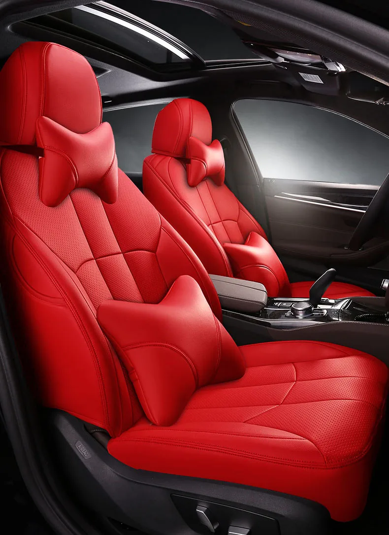 Кожаные чехлы на автомобильные сиденья заказ для Land Rover Discovery 3 4 5 Sports Evoque FreeLander 2