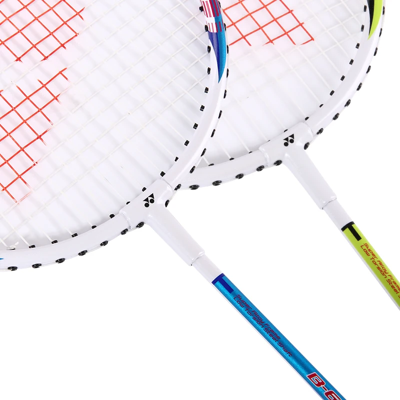 Оригинальные ракетки для бадминтона Yonex B6500 готовые ракетки с натянутыми ракетами Yy для начинающих с сумкой
