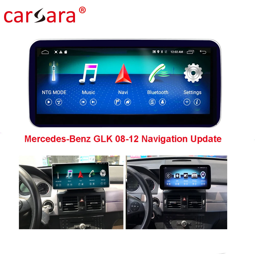Автомобильный мультимедийный плеер Merce des in Android DVD GPS стерео навигация для Ben z GLK 2008