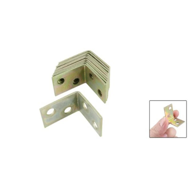MOCC Friend 10 шт. 25x25x16 мм 90 градусов металлическая фотополка поддержка|angle bracket|right angle