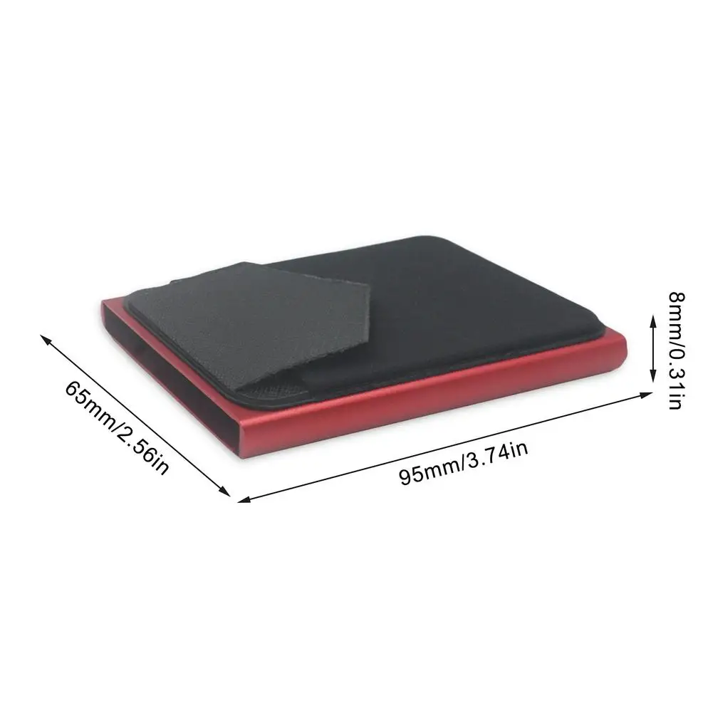 Мини кошелек с RFID картой Алюминиевый металлический защитный держатель для