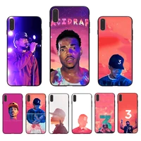 singer chance the rapper black soft shell for iphone x 8 xr xs max 5 5s se2020 6 6s 7 11 11pro mobile phone cover case tpu coque