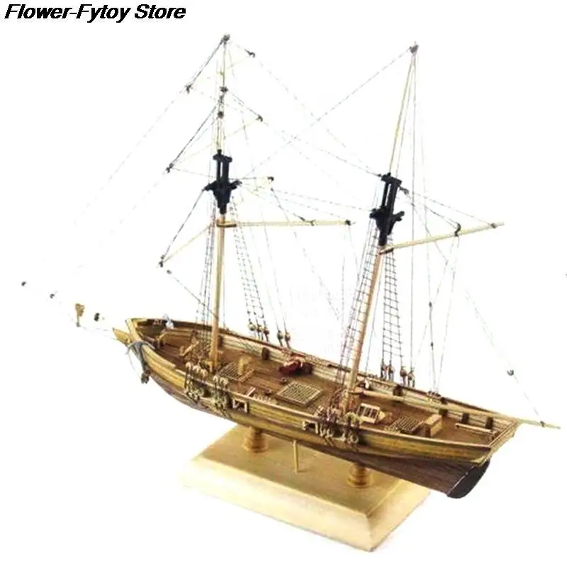 

1:70 Порты и разъёмы деревянный модель парусной лодки DIY Kit сборщик корабля классические деревянные парусные лодки для детей игрушки подарок