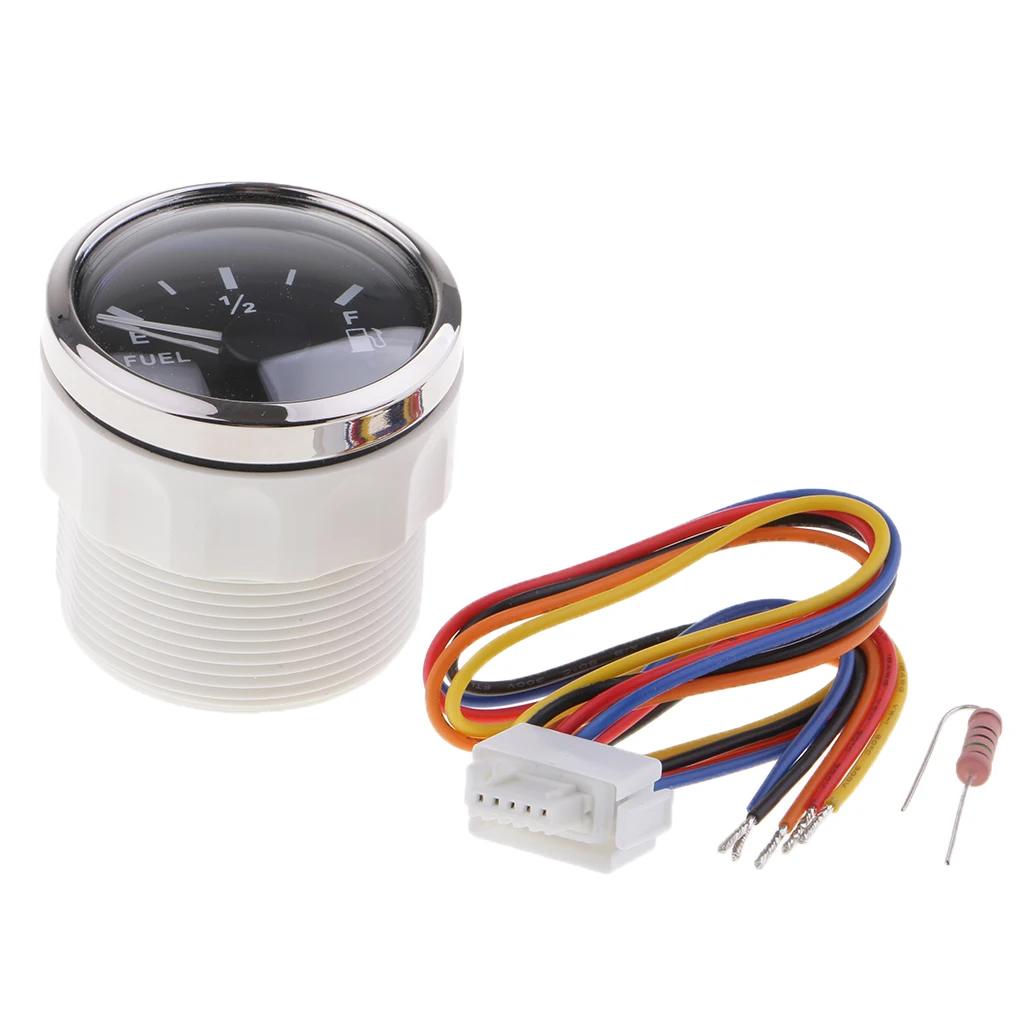 52 мм/2 ''автомобильный лодочный измеритель уровня топлива E 1/2 F указатель