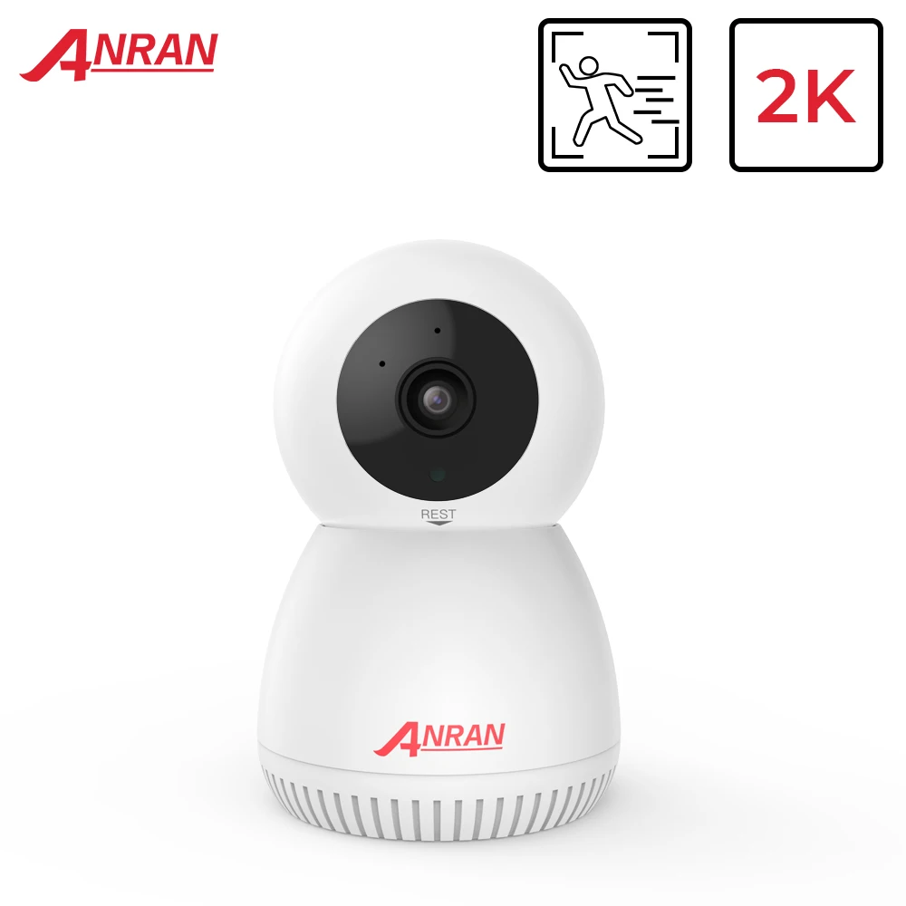 anran 1296p ip camera wireless home security camera two way audio surveillance camera wifi night vision cctv camera app remote free global shipping