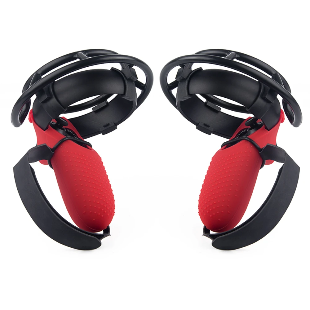 3 в 1 ручка сенсорного контроллера для кожи и защитные клетки Oculus Quest/ Rift S VR