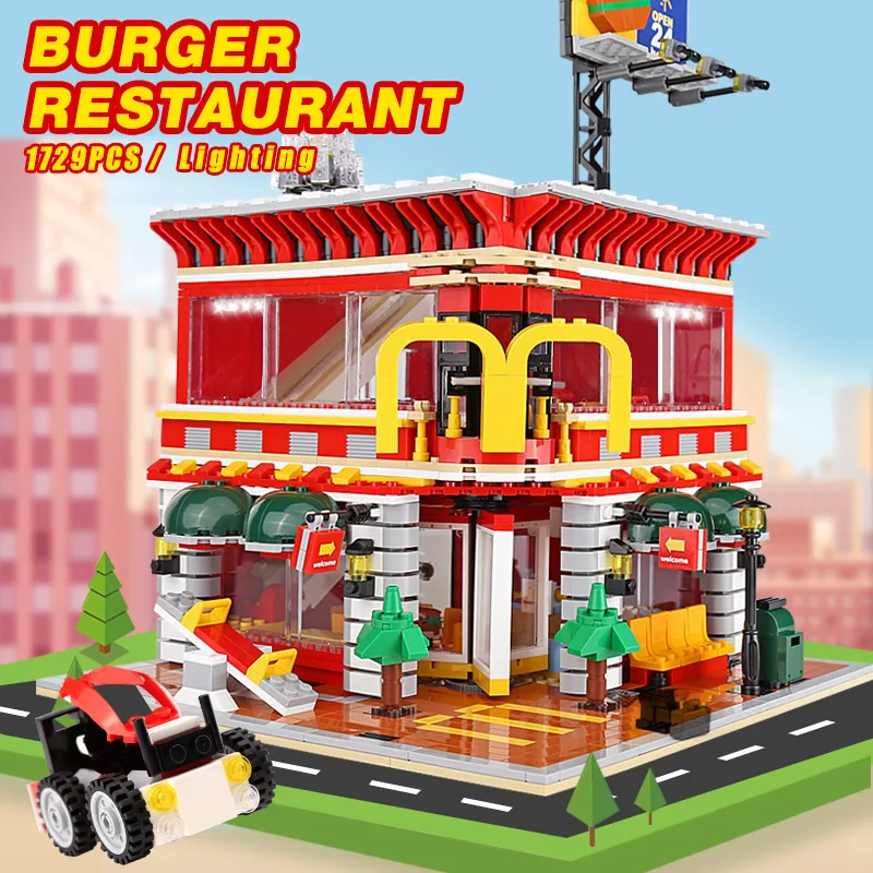 Конструктор Yeshin SD6901 уличный игрушки для строительства MOC американский магазин