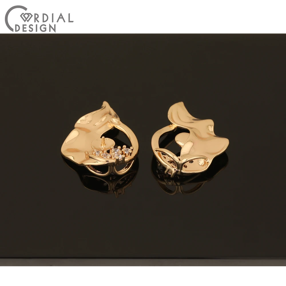 

Cordial Design 50Pcs 19*27MM CZ Pendant/Hand Made/Jewelry Accessories/Blank Tray/Jewelry Findings & Components/DIY Making/Charms