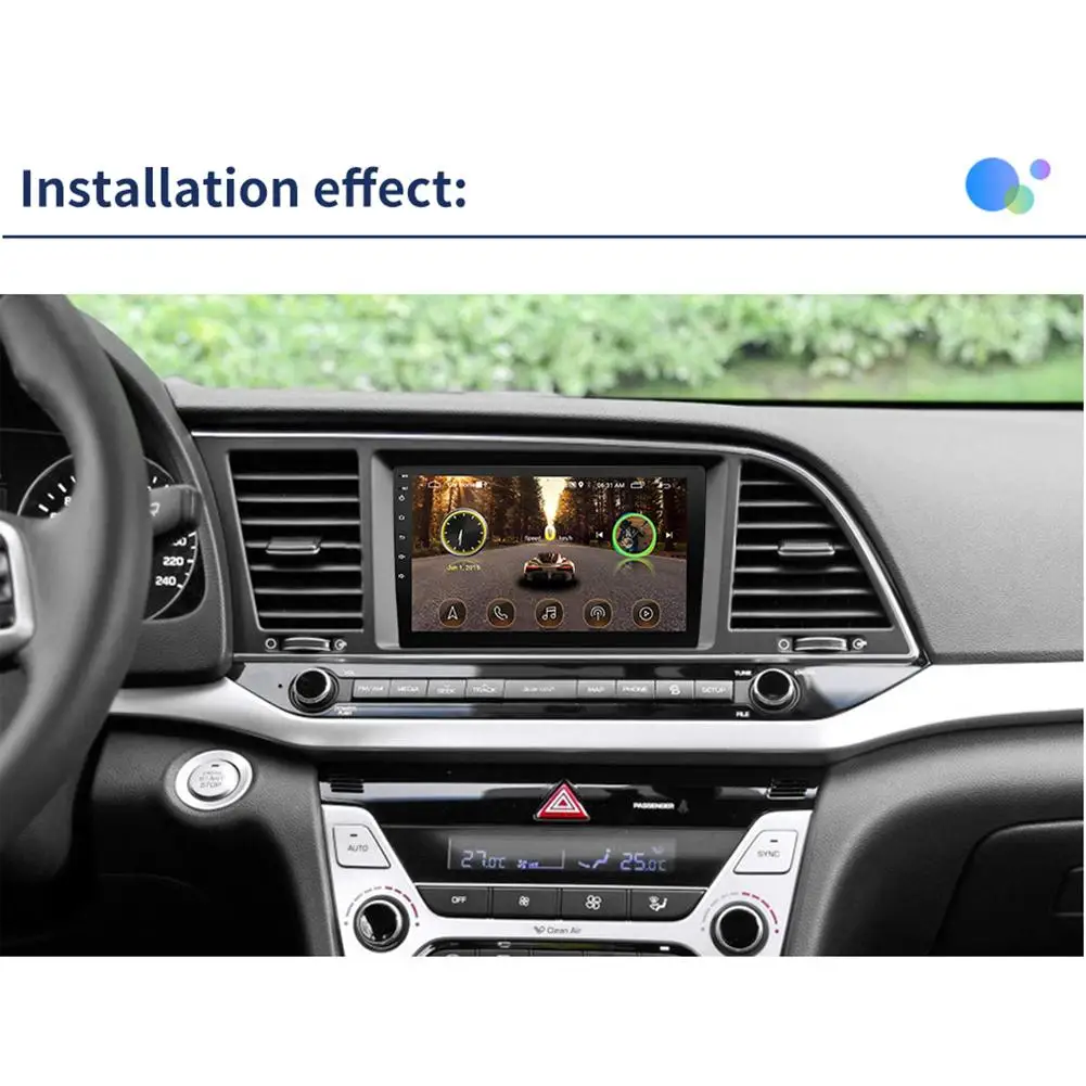 9/10.1 дюймовый автомобильный радиоприемник Android 8 1 HD сенсорный экран Bluetooth GPS