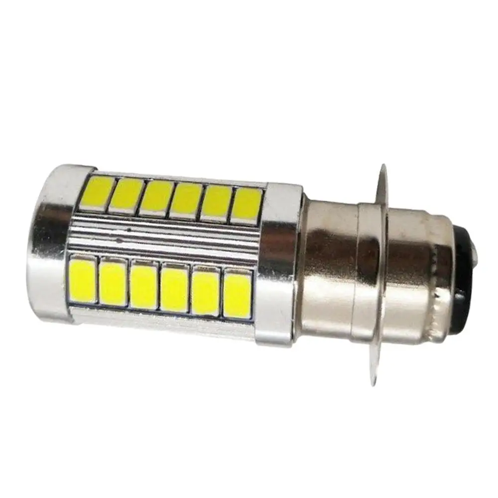 

2PCS Motorcycle H6 5630 33SMD LED Headlight Blubs 12V 6000K White Motorcycle High Brightness Tail Light Parking Light