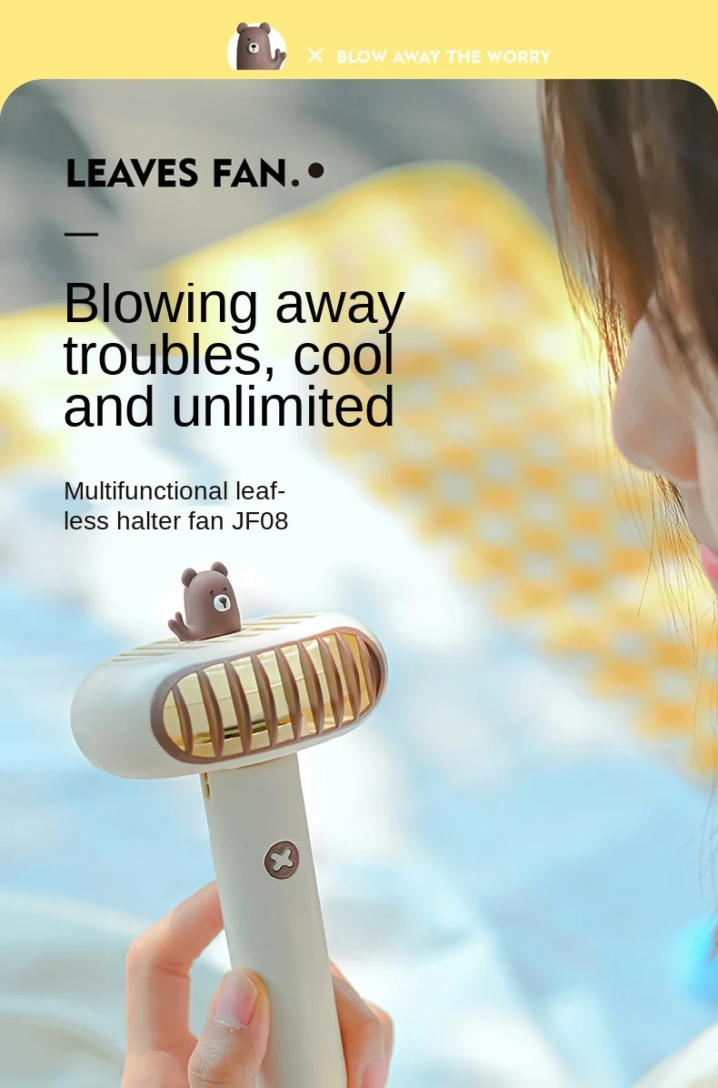 

Cy Mini USB Portable Charging Outdoor Handheld Car Mute Large Wind Fan