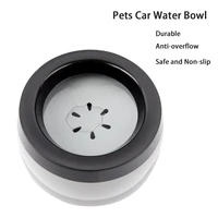 water bowl for dogs cats car floating travel on slip bowl cat bowl safe portable pet car water bowl for dog accessories supplies