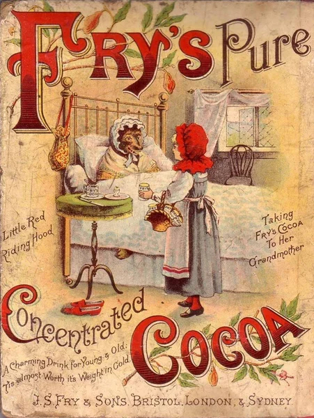 

Metal Vintage Retro Fry's Cocoa Chocolate Tin Sign