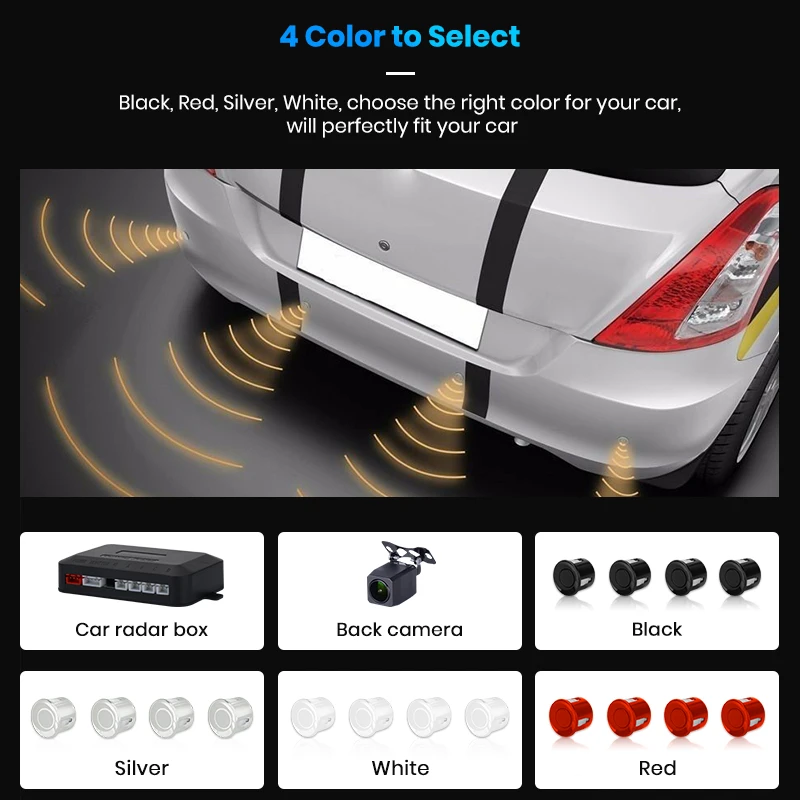 Junsun Автомобильный видеорегистратор Камера парковочный сенсор 10 &quotэкран