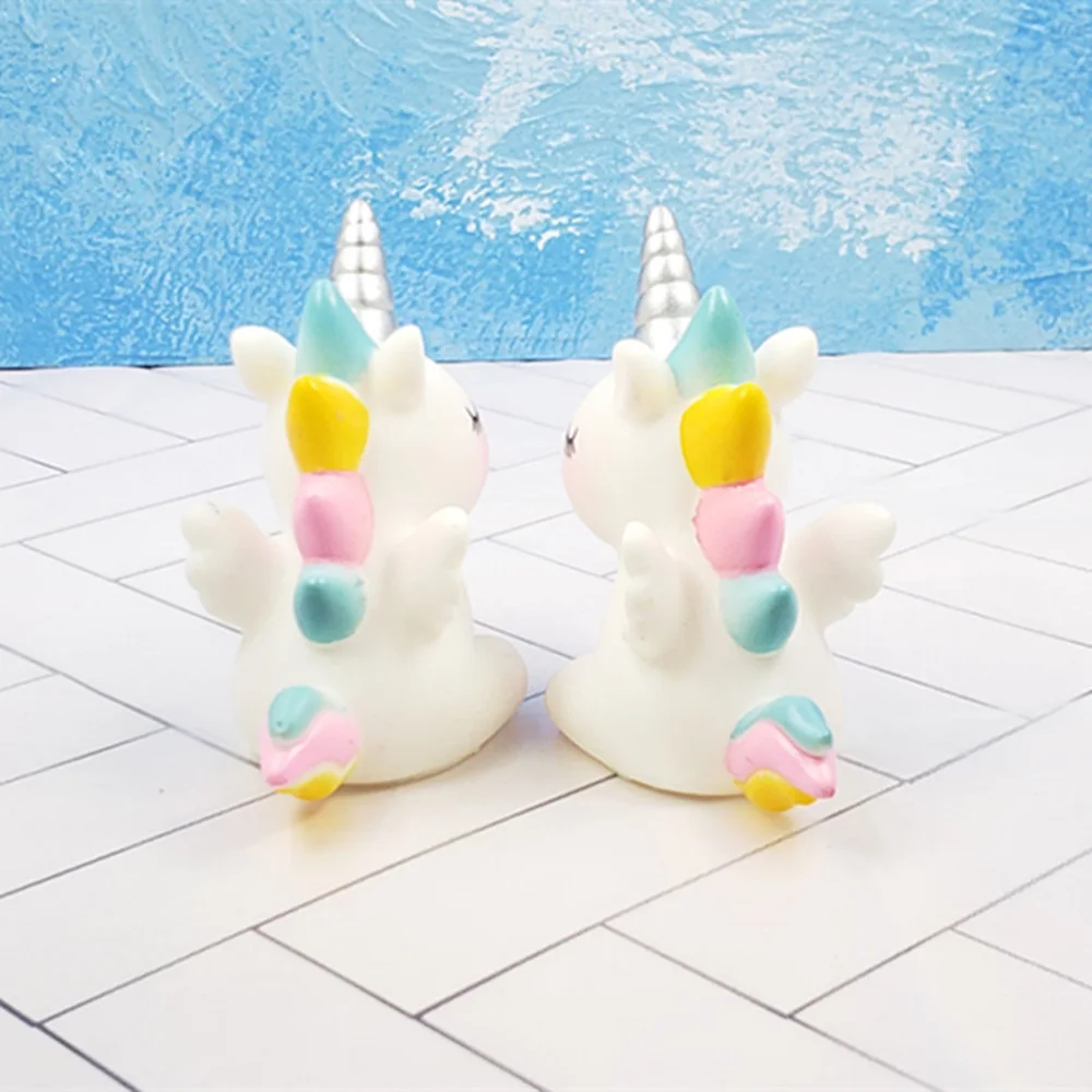 2 шт торт Топпер креативный Единорог декоративный вечерние принадлежности кекс