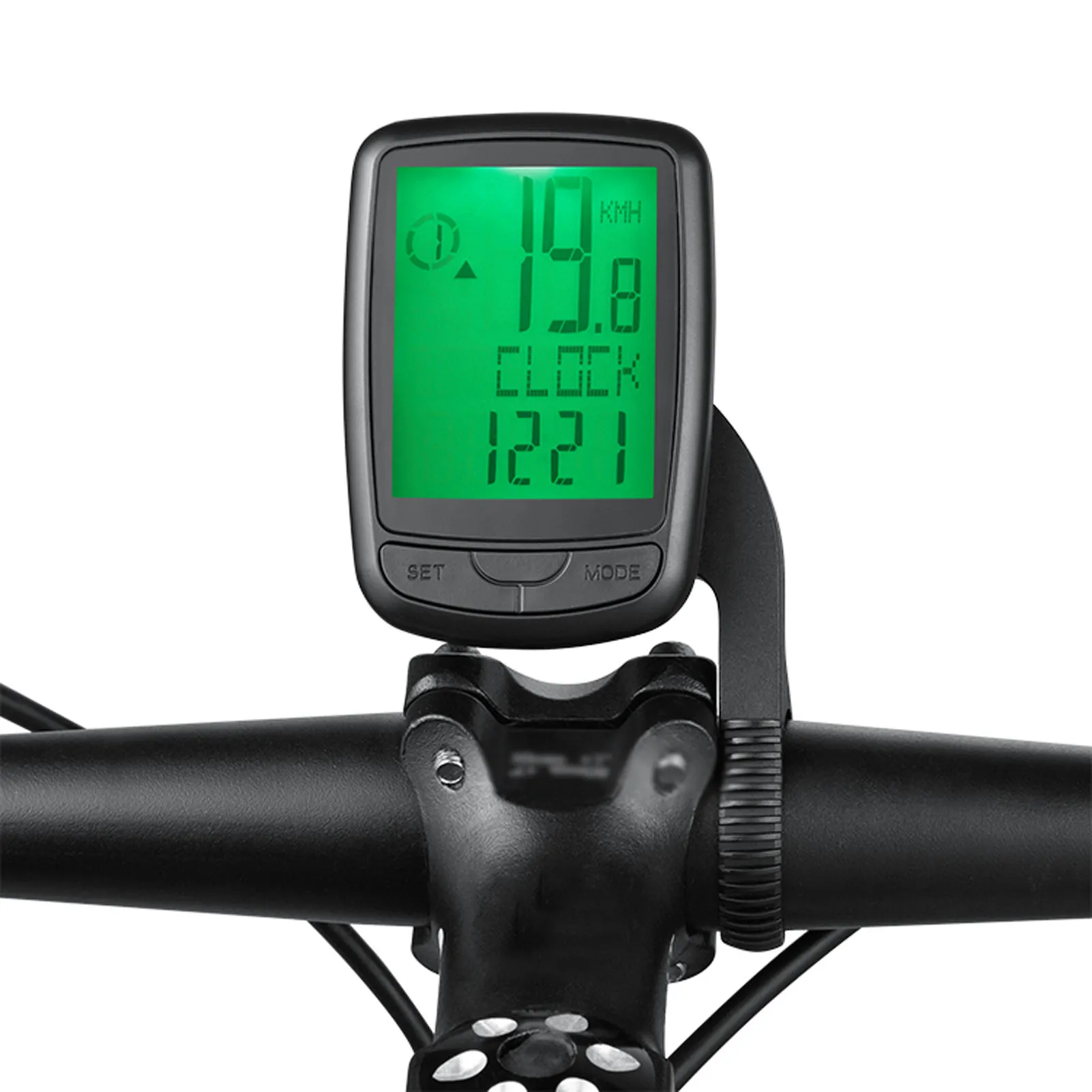 

Waterproof Wireless Bicycle Computer 9 Languages Bike Odometer Speedometer Stopwatch LCD Display Bracket Cycling Accessories