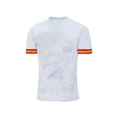 

Adult 2022 Soccer Spain Jersey host Iniesta Soccer Adult jersey