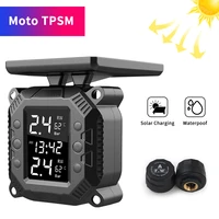 motorcycle tpms tyre pressure monitoring system for motorbike motor bike scooter tmps tyre sensor temperature alarm system