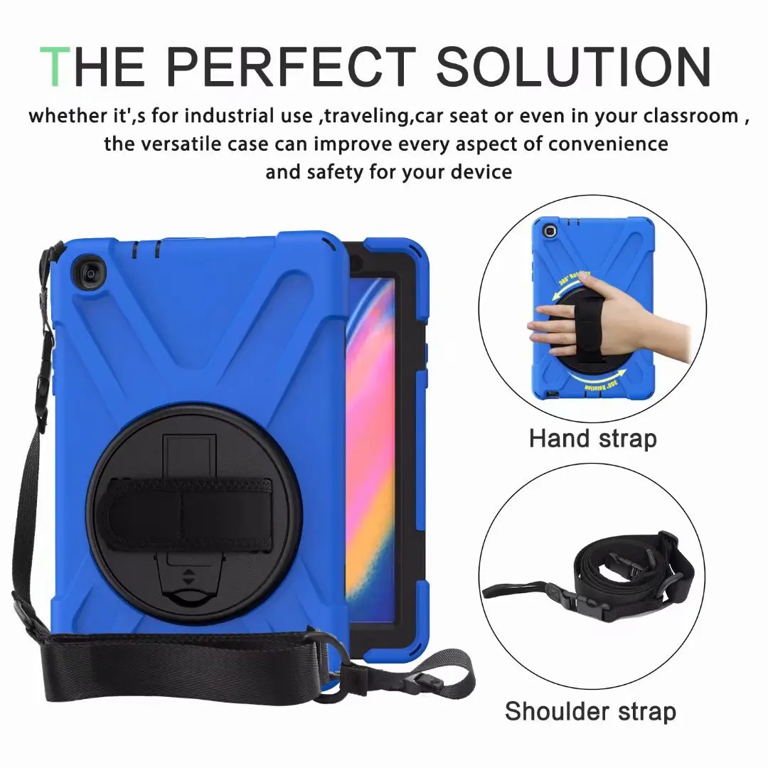 Чехол для планшета Samsung Galaxy Tab A 8 0 P200 P205 2019 детский силиконовый Жесткий чехол на 360