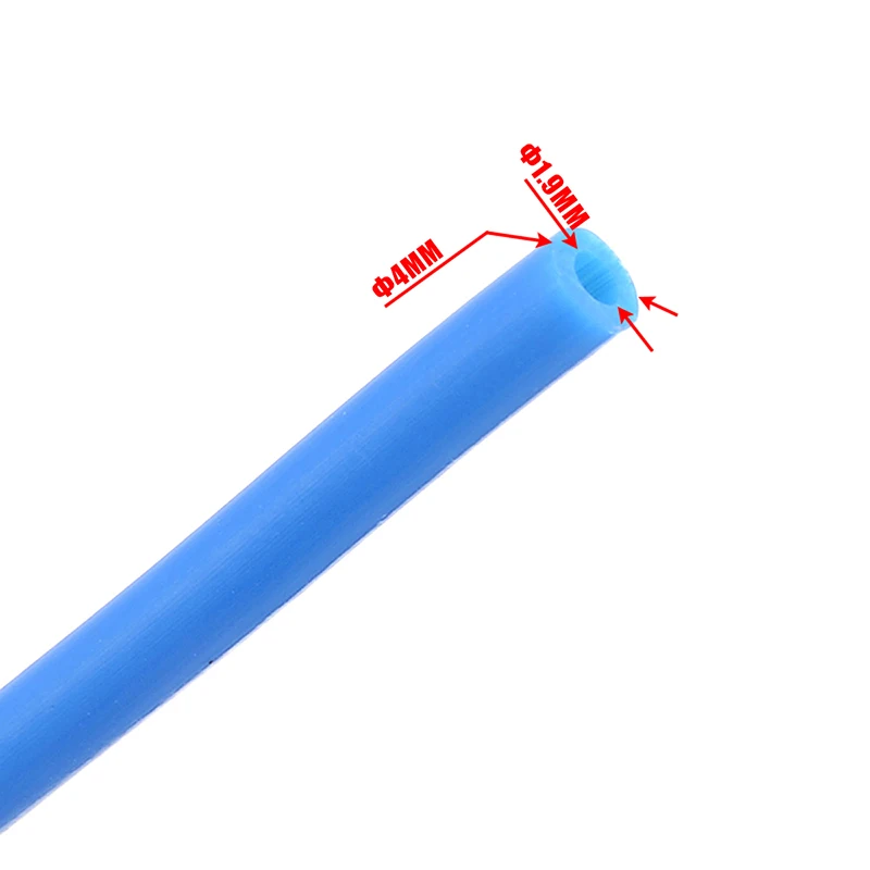 1 шт. 3 Creality PTFE Трубы Экструдер Te flon трубы 50 см синий 9 мм ID для 75 нити Ender
