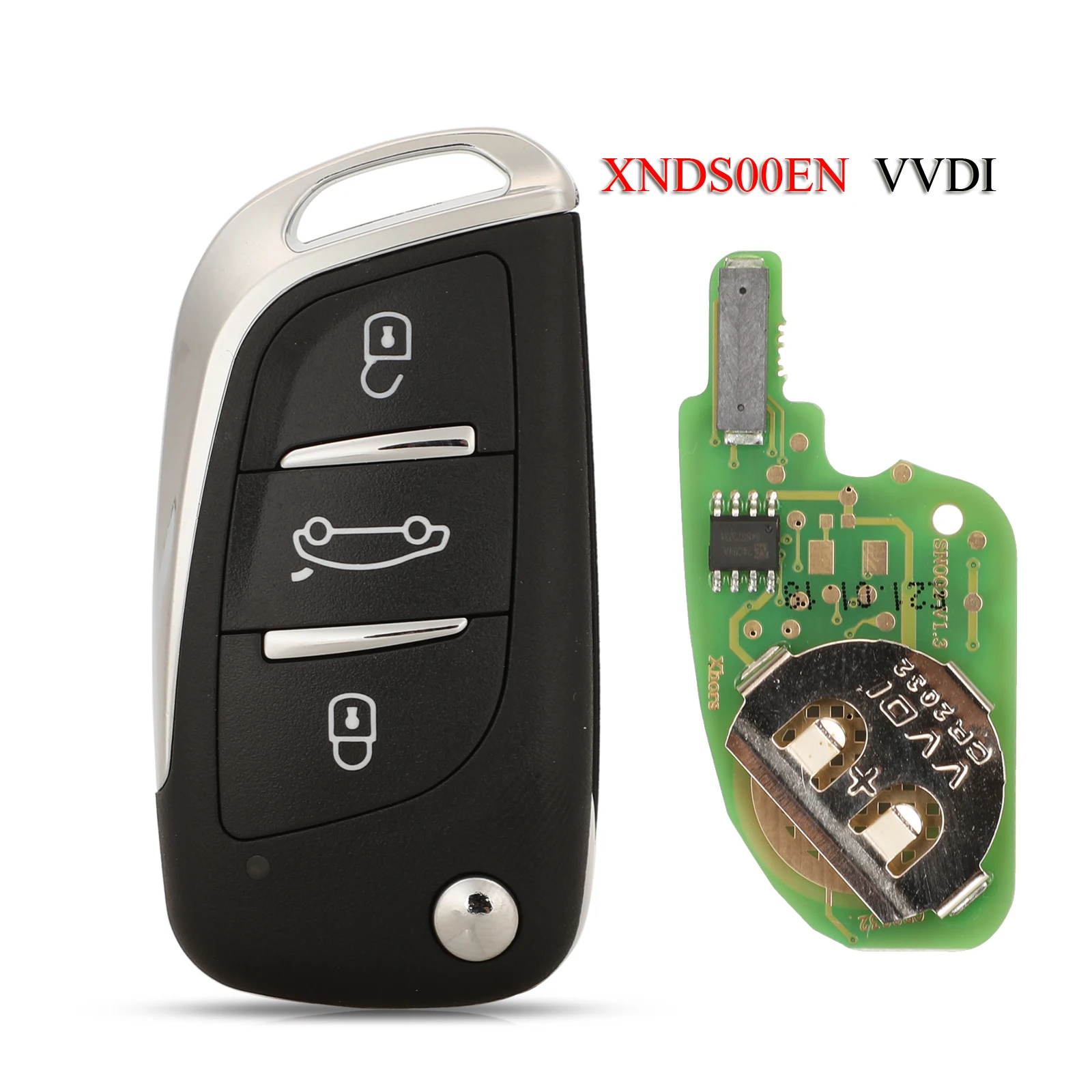 Jingyuqin XNDS00EN VVDI дистанционный умный Автомобильный ключ для DS3 3 кнопочный Xhorse