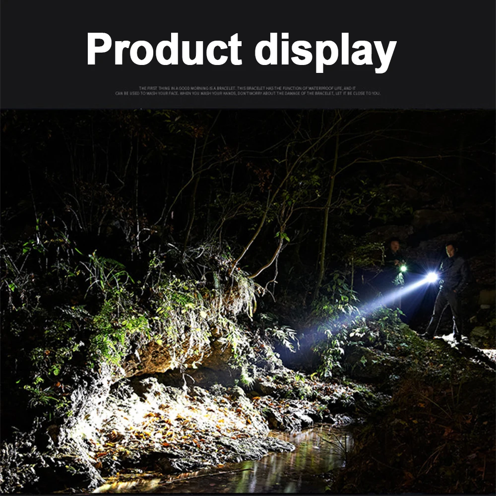 

1PC XPE/COB Glare LED Worklight Spotlight USB Rechargeable Emergency Flashlight With Magnetic Car Inspection Repair Lamp