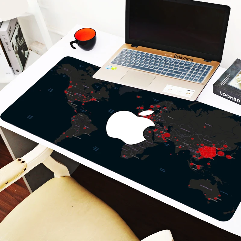 

Apple logo Mouse pad gamers decoracion Extend Game Desk Mousepad Office Professional Mouse Pad Game Keyboard Mat xl carpet csgo