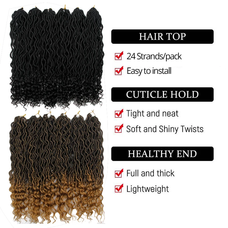 Вязание крючком богиня локс волосы для наращивания вязанные пряди Омбре