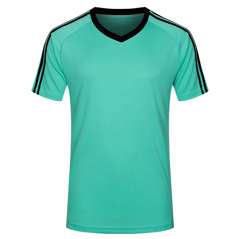 

2021 new comfortable and breathable green football jersey T-shirt