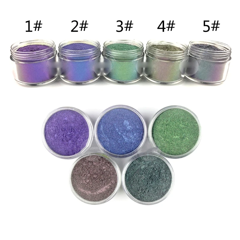 

10g Pearlescent Mica Pigment Powder Color Changing for Slime Epoxy Resin Craft
