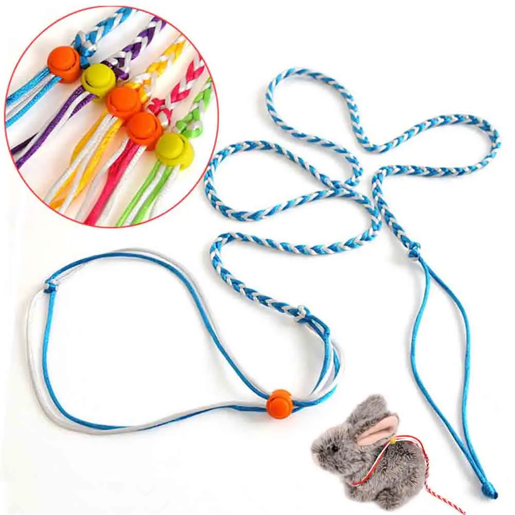 

Adjustable Pet Hamster Leash 1.4m 2.0m Gerbil Harness Rope Harnesses Lead Collar for Rat Mouse Hamster Pets Cage Leashes