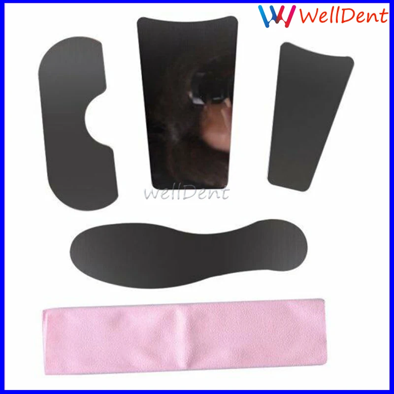 

4 шт./1 упаковка, Ортодонтические зеркала из нержавеющей стали