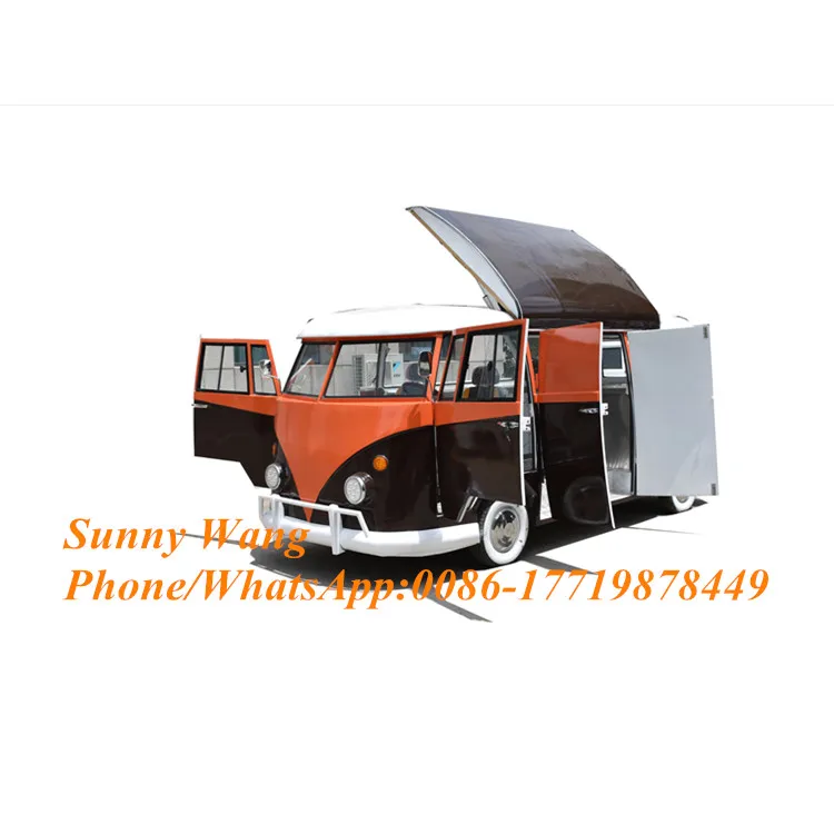 Электрическая тележка для фаст фуда автофургон автобус трейлер кофе киоск